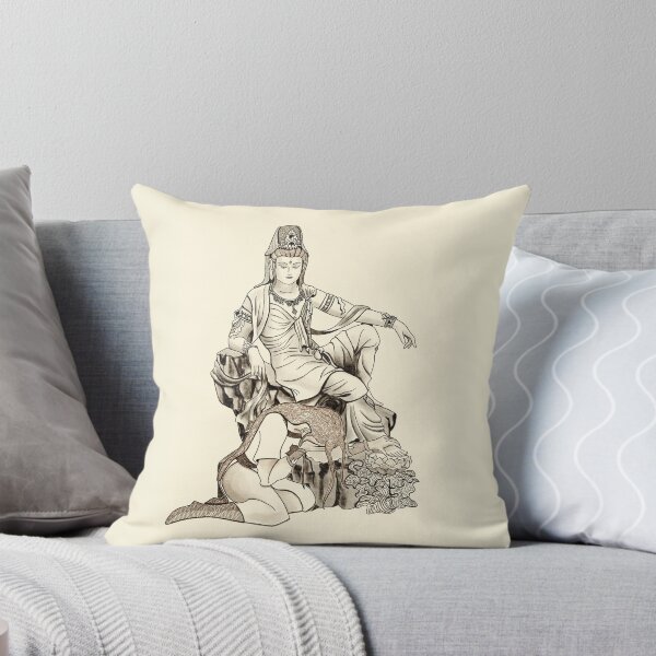 Item preview, Jin Guangyao Guanyin Statue Tragic MDZS Fanart designed and sold by sorarosaart.