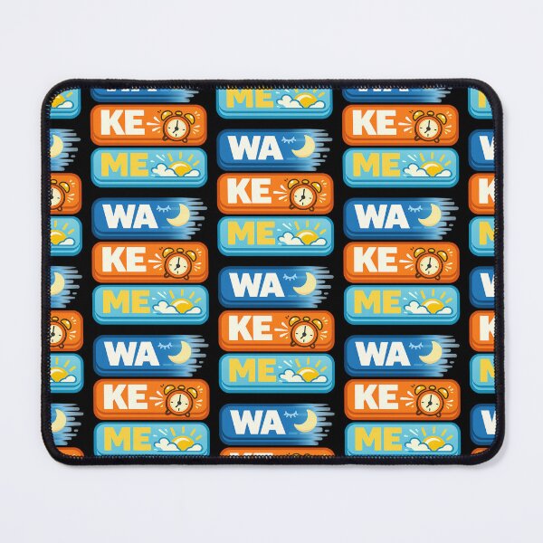 Item preview, WA KE ME Typography Design | Wake Me Motivational Quote designed and sold by TeeTimeTreasure.