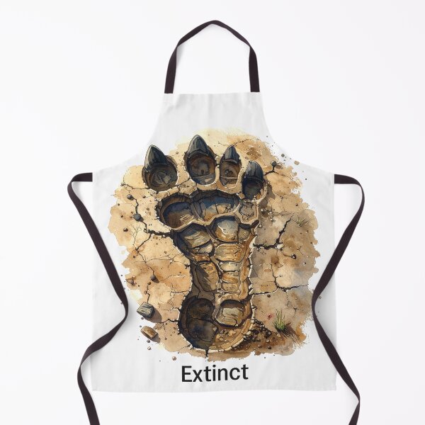 Item preview, Petrified dinosaur footprint transparent designed and sold by LiskoDesign.