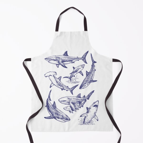 Item preview, Vintage Shark Retro Ocean Marine Life Design designed and sold by ronakris009.