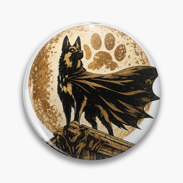 Item preview, The Bark Knight Dog designed and sold by thesmokeydogs.