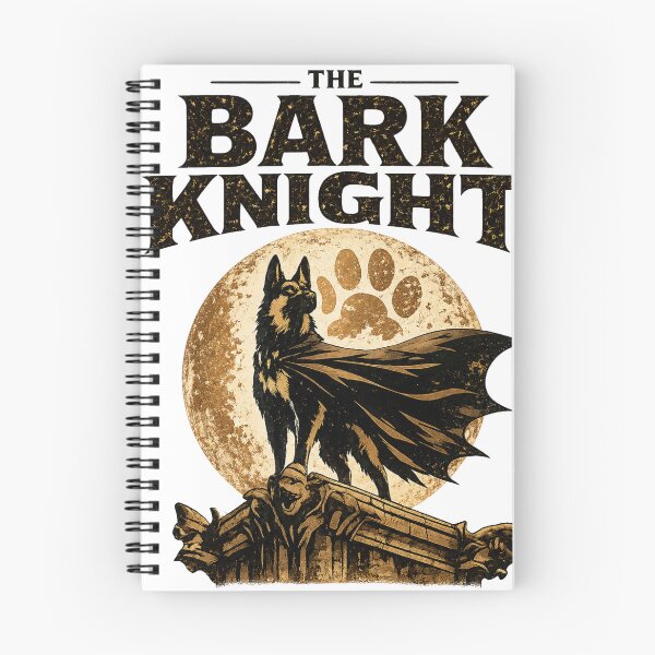 Item preview, The Bark Knight Dog designed and sold by thesmokeydogs.