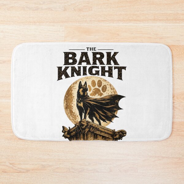 Item preview, The Bark Knight Dog designed and sold by thesmokeydogs.