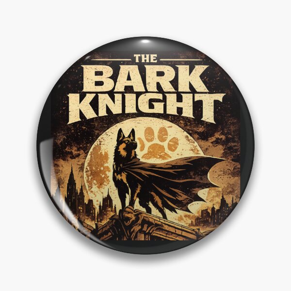 Item preview, The Bark Knight Dog designed and sold by thesmokeydogs.