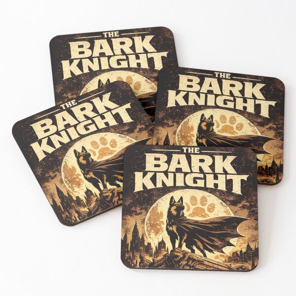 Item preview, The Bark Knight Dog designed and sold by thesmokeydogs.