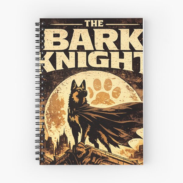 Item preview, The Bark Knight Dog designed and sold by thesmokeydogs.