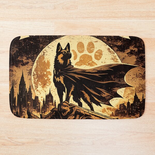 Item preview, The Bark Knight Dog designed and sold by thesmokeydogs.