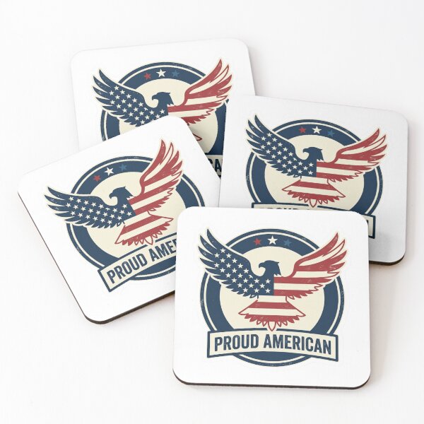 Item preview, Minimalist Proud American Eagle Silhouette Sticker designed and sold by giooarts.