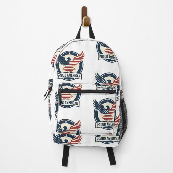 Item preview, Minimalist Proud American Eagle Silhouette Sticker designed and sold by giooarts.
