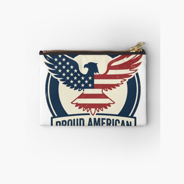 Item preview, Minimalist Proud American Eagle Silhouette Sticker designed and sold by giooarts.