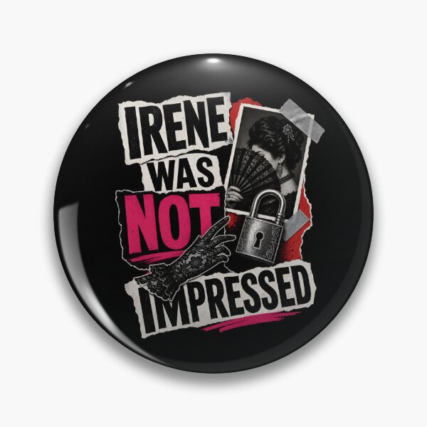 Item preview, Sherlock Holmes Irene Was Not Impressed Punk Collage Art designed and sold by Fenay Designs.