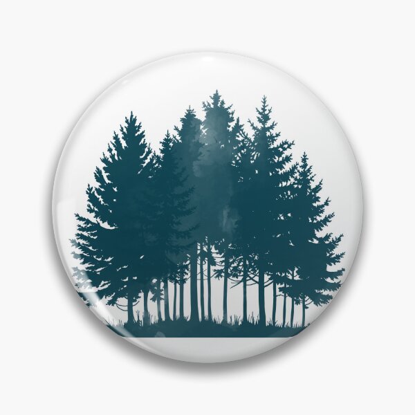 Item preview, Water Color Forest Nature Landscape Artistic Design designed and sold by ronakris009.