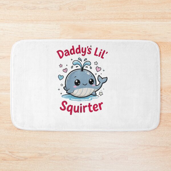 Item preview, Daddy's Lil' Squirter Funny Sarcastic cute Whale Marine Lovers designed and sold by Gbriel3.