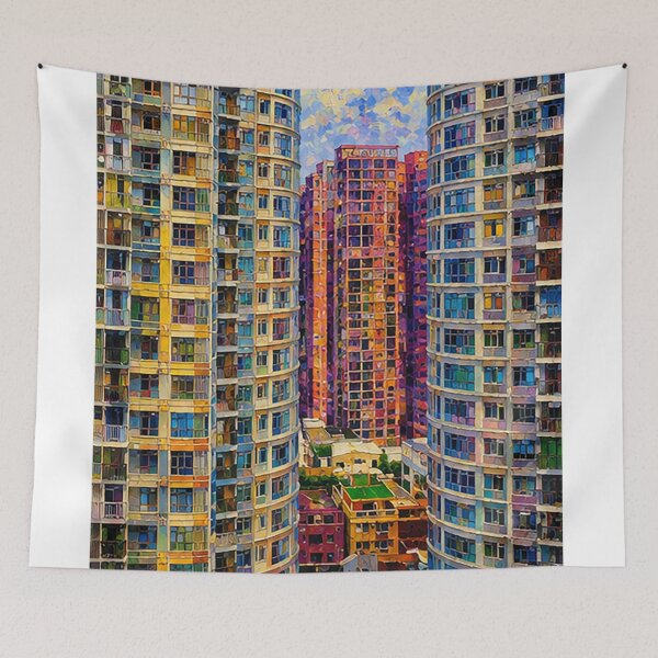 Item preview, High Building Night designed and sold by Jesicamuley.