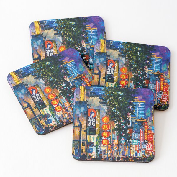 Item preview, Busy Road Night City designed and sold by Jesicamuley.