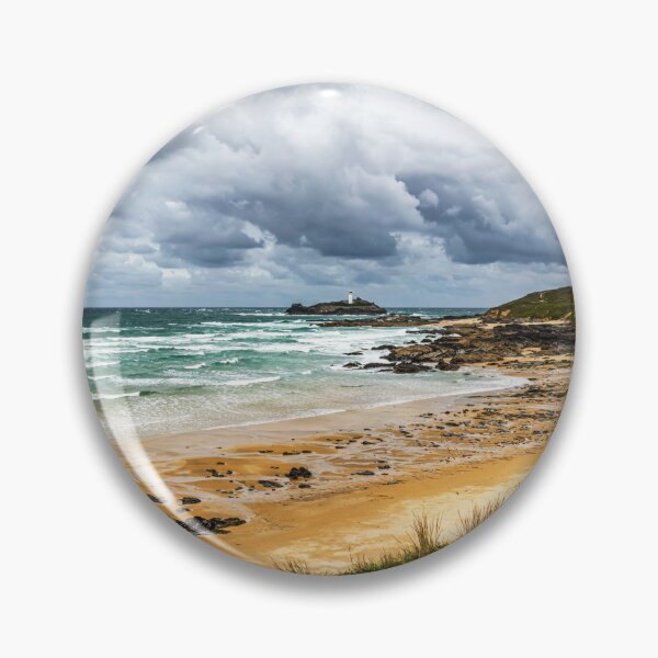 Item preview, Godrevy Lighthouse and Beach, Cornwall, United Kingdom designed and sold by Paul Thompson Photography.