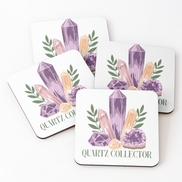 Item preview, Quartz Collector Aesthetic Design For Crystal Lovers designed and sold by Glitch-Cult.
