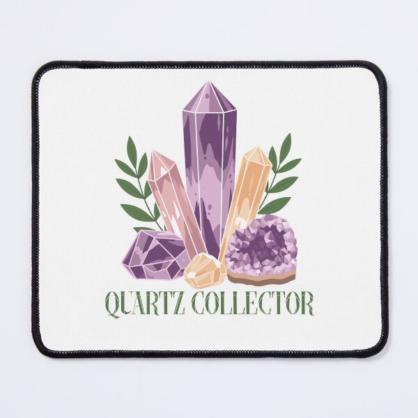 Item preview, Quartz Collector Aesthetic Design For Crystal Lovers designed and sold by Glitch-Cult.