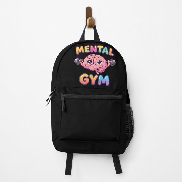 Item preview, Cute Brain Lifting Weights Mental Gym Kawaii Fitness designed and sold by KCasual.