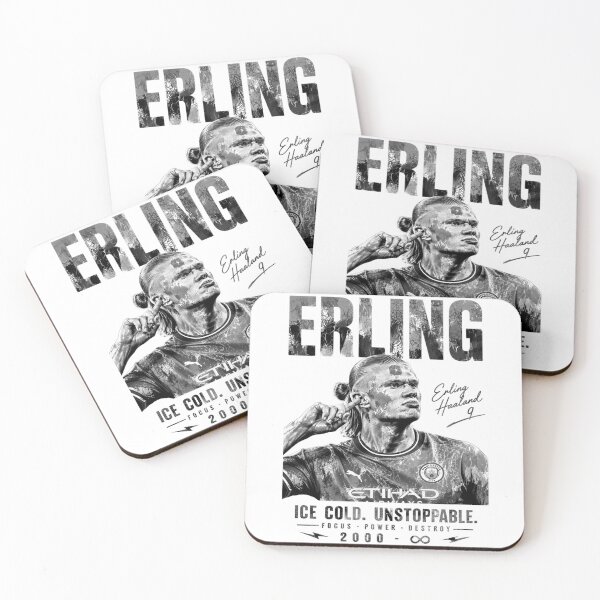 Item preview, Erling Ice Cold Unstoppable Black&White Edition designed and sold by KLERIKSTORE.