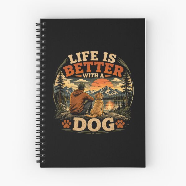 Item preview, Life Is Better With A Dog designed and sold by RetroPlus.