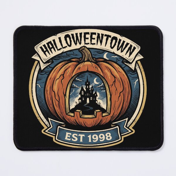 Item preview, Vintage Halloweentown Est 1998 Pumpkin Emblem Shirt designed and sold by TeNovaStudio.
