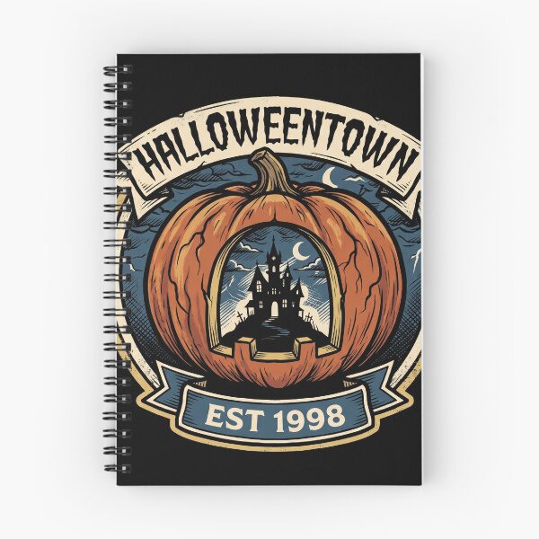 Item preview, Vintage Halloweentown Est 1998 Pumpkin Emblem Shirt designed and sold by TeNovaStudio.