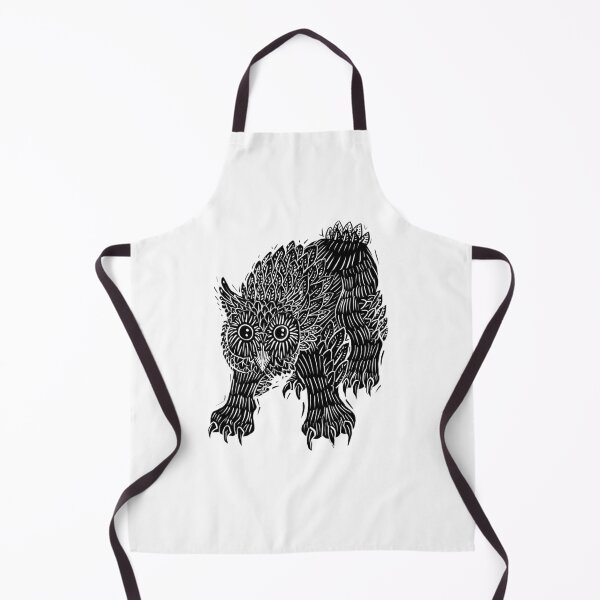 Item preview, Digital woodcut design owlbear designed and sold by Magpye.