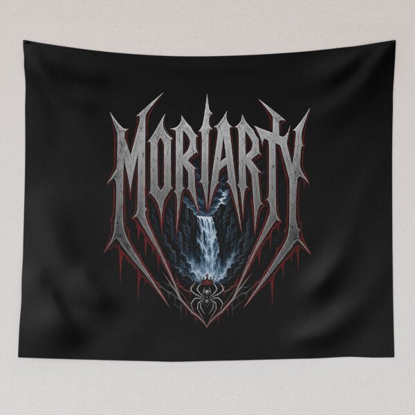 Item preview, Moriarty Sherlock Holmes Heavy Metal Reichenbach Falls Gothic Art designed and sold by Fenay Designs.