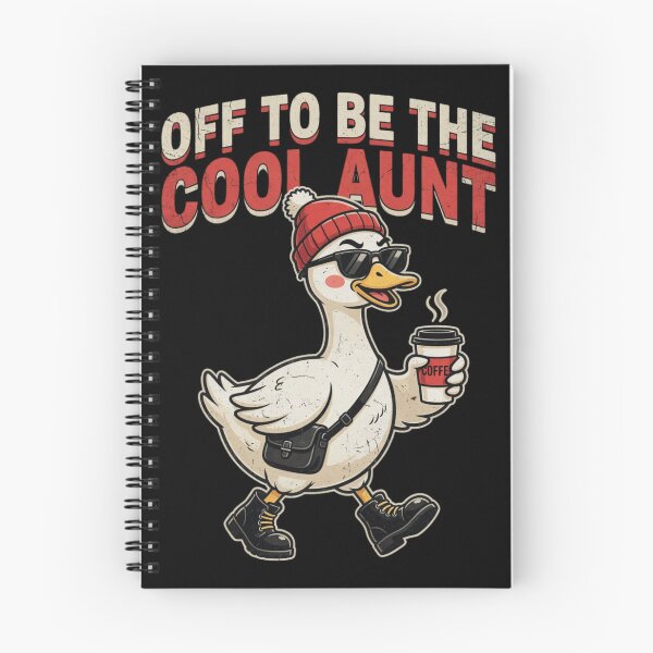 Item preview, Off to Be The Cool Aunt Auntie Silly Goose Cool Aunts Vintage designed and sold by CF_VintageDesign.