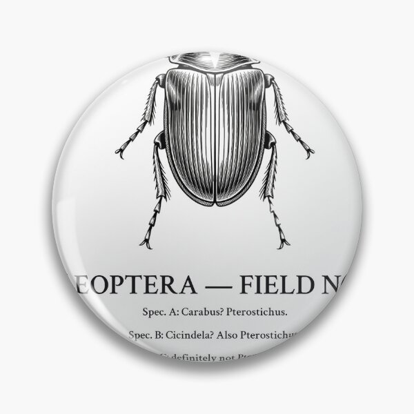 Item preview, Beetle Misidentification Field Notes Naturalist Shirt designed and sold by Department of Obscure Studies.
