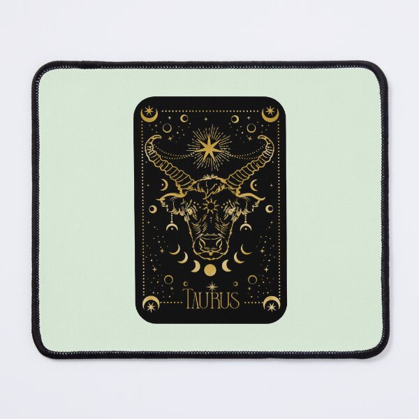 Item preview, Taurus - black & gold designed and sold by priyankajustine.