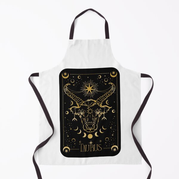Item preview, Taurus - black & gold designed and sold by priyankajustine.