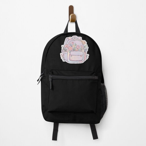 Item preview, Cute Pastel Floral Backpack Sticker Kawaii School Supplies designed and sold by KCasual.