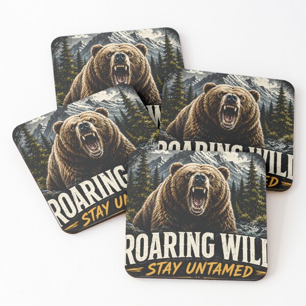 Item preview, Roaring Wild Bear Mountain Adventure designed and sold by Origamoart.