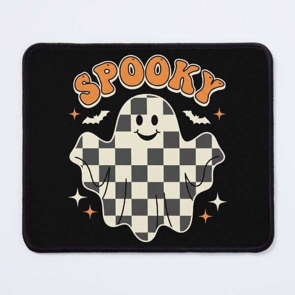 Item preview, Retro Checkered Ghost Spooky Halloween Shirt designed and sold by TeNovaStudio.