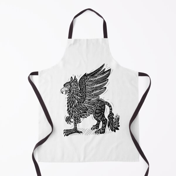 Item preview, Digital woodcut design griffin designed and sold by Magpye.