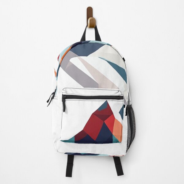 Item preview, Zermatt Switzerland Travel Poster - Abstract Matterhorn Mountain Art designed and sold by OzzFrequency.