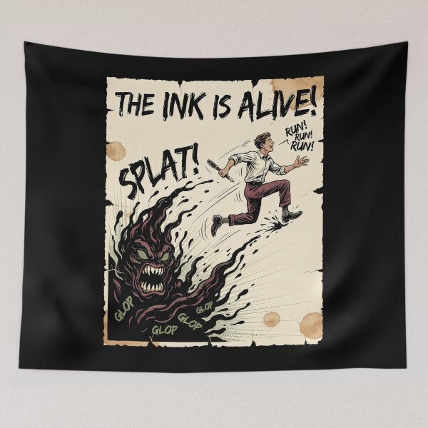 Item preview, Beware Of The Ink Monster designed and sold by SignumShop.