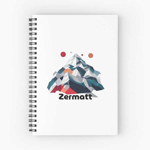 Item preview, Zermatt Switzerland Travel Poster - Abstract Matterhorn Mountain Art designed and sold by OzzFrequency.