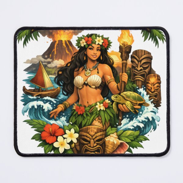Item preview, Mualani Tropical Island Adventure designed and sold by CatLovers Studio.