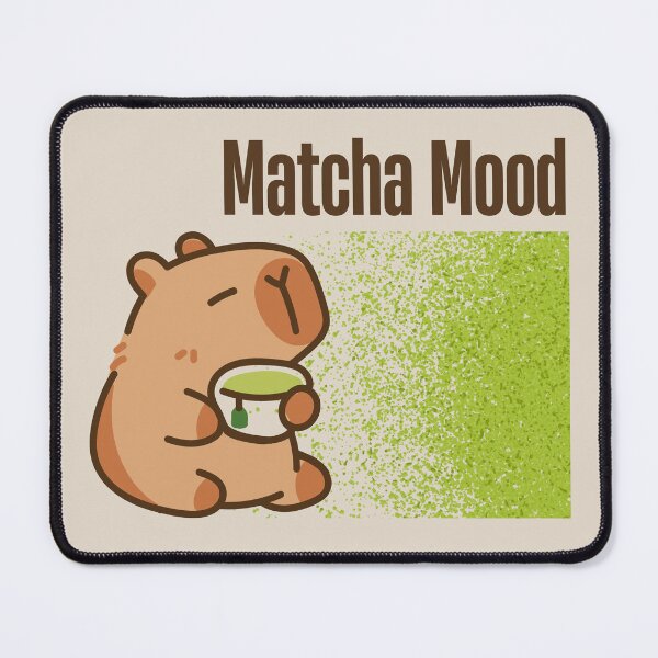 Item preview, Matcha Mood Capybara designed and sold by monika-arthing.