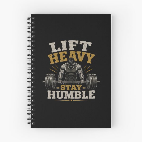 Item preview, Lift Heavy Stay Humble designed and sold by RetroPlus.