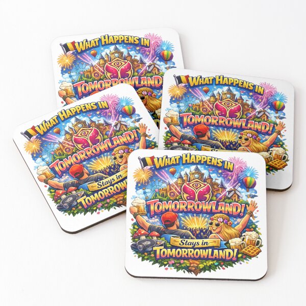 Item preview, What Happens in Tomorrowland Stays in Tomorrowland | Funny Belgium EDM Festival T-Shirt | Electronic Music Festival Travel Design | Rave Graphic Gift designed and sold by Sushikidsntoddlers.