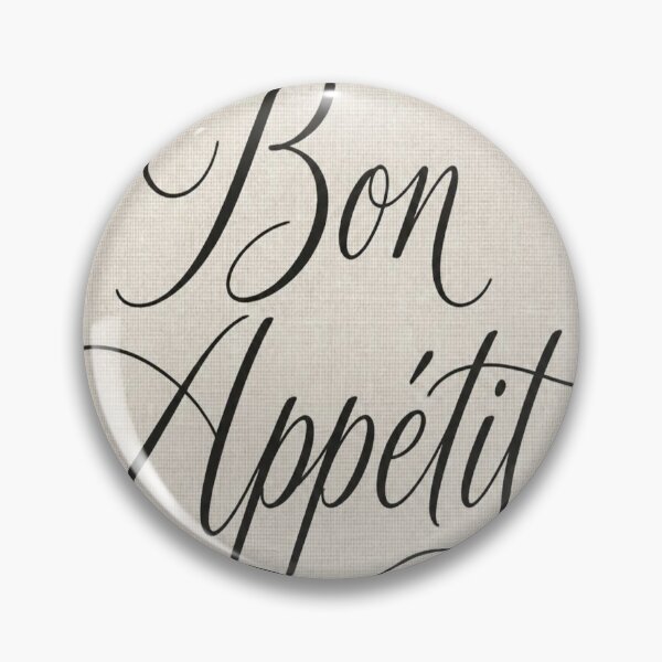Item preview, Elegant Script Calligraphy Bon Appetit Kitchen Typography Art designed and sold by Gameshalah's Designs Hub.