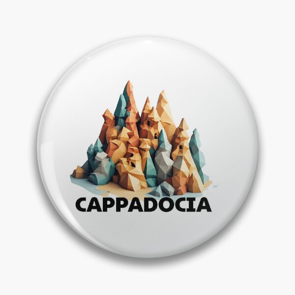 Item preview, Cappadocia Turkey Abstract Landscape Art designed and sold by OzzFrequency.