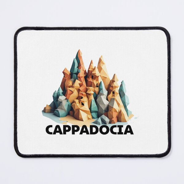 Item preview, Cappadocia Turkey Abstract Landscape Art designed and sold by OzzFrequency.