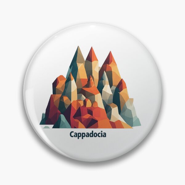 Item preview, Cappadocia Turkey Abstract Landscape Art designed and sold by OzzFrequency.