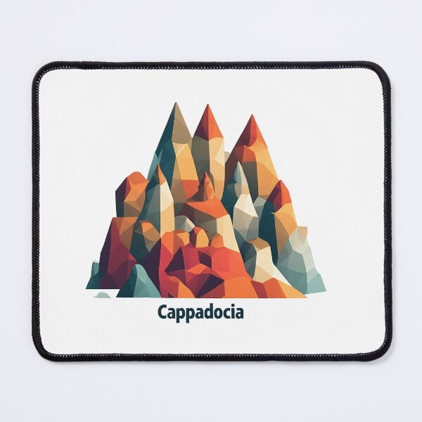 Item preview, Cappadocia Turkey Abstract Landscape Art designed and sold by OzzFrequency.