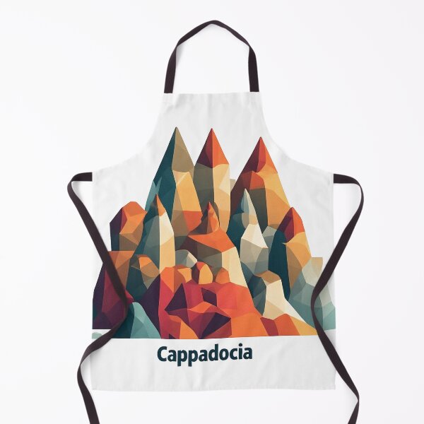 Item preview, Cappadocia Turkey Abstract Landscape Art designed and sold by OzzFrequency.